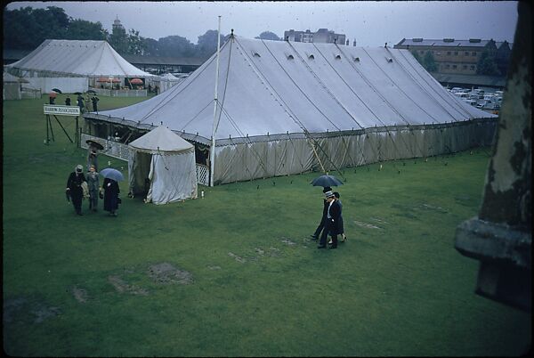 [65 Views of Eton vs. Harrow Cricket Match, London, for Sports Illustrated Article], Walker Evans (American, St. Louis, Missouri 1903–1975 New Haven, Connecticut), Color film transparency