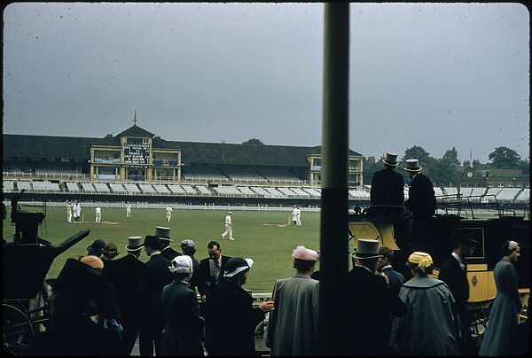 [65 Views of Eton vs. Harrow Cricket Match, London, for Sports Illustrated Article], Walker Evans (American, St. Louis, Missouri 1903–1975 New Haven, Connecticut), Color film transparency