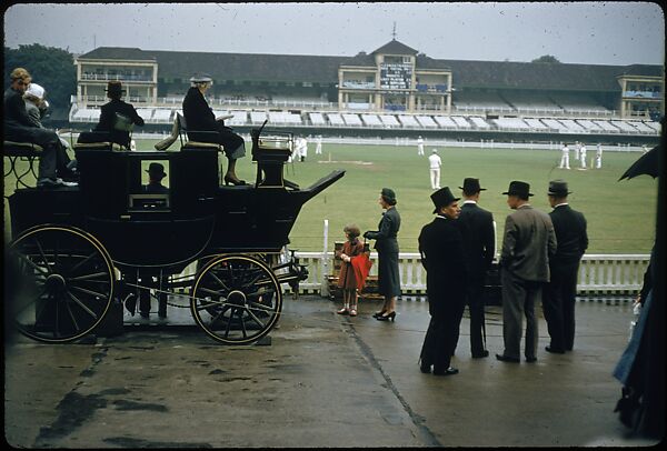 [65 Views of Eton vs. Harrow Cricket Match, London, for Sports Illustrated Article], Walker Evans (American, St. Louis, Missouri 1903–1975 New Haven, Connecticut), Color film transparency
