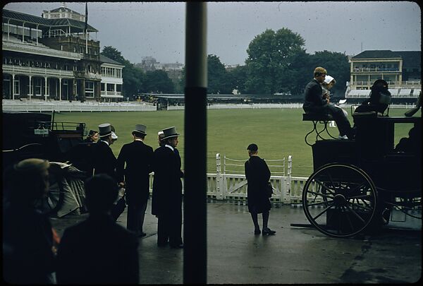 [65 Views of Eton vs. Harrow Cricket Match, London, for Sports Illustrated Article], Walker Evans (American, St. Louis, Missouri 1903–1975 New Haven, Connecticut), Color film transparency