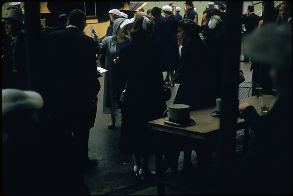 [65 Views of Eton vs. Harrow Cricket Match, London, for Sports Illustrated Article], Walker Evans (American, St. Louis, Missouri 1903–1975 New Haven, Connecticut), Color film transparency
