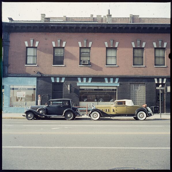 [60 Views of Antique Car Rally in Grand Rapids, Michigan for Sports Illustrated Article], Walker Evans (American, St. Louis, Missouri 1903–1975 New Haven, Connecticut), Color film transparency