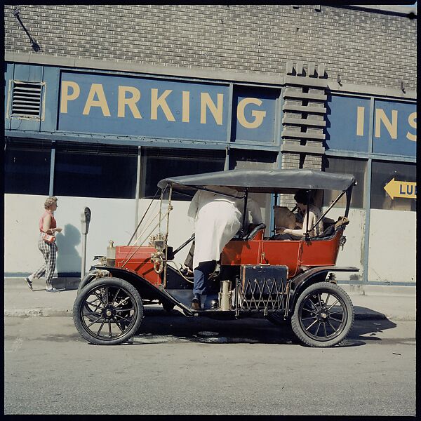 [60 Views of Antique Car Rally in Grand Rapids, Michigan for Sports Illustrated Article], Walker Evans (American, St. Louis, Missouri 1903–1975 New Haven, Connecticut), Color film transparency