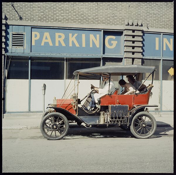 [60 Views of Antique Car Rally in Grand Rapids, Michigan for Sports Illustrated Article], Walker Evans (American, St. Louis, Missouri 1903–1975 New Haven, Connecticut), Color film transparency