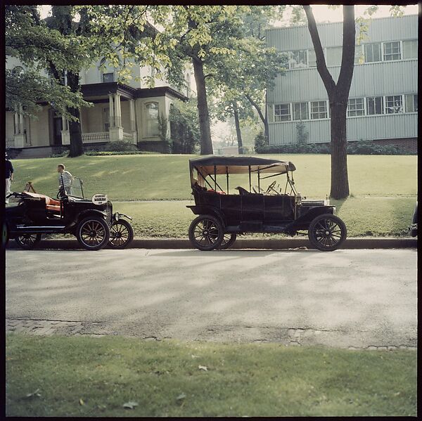 [60 Views of Antique Car Rally in Grand Rapids, Michigan for Sports Illustrated Article], Walker Evans (American, St. Louis, Missouri 1903–1975 New Haven, Connecticut), Color film transparency