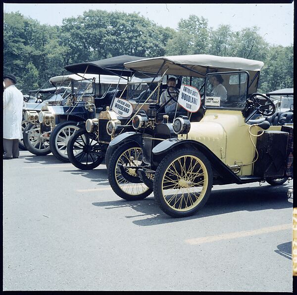 [60 Views of Antique Car Rally in Grand Rapids, Michigan for Sports Illustrated Article], Walker Evans (American, St. Louis, Missouri 1903–1975 New Haven, Connecticut), Color film transparency