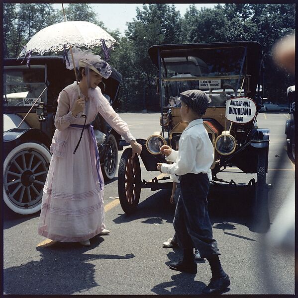 [60 Views of Antique Car Rally in Grand Rapids, Michigan for Sports Illustrated Article], Walker Evans (American, St. Louis, Missouri 1903–1975 New Haven, Connecticut), Color film transparency