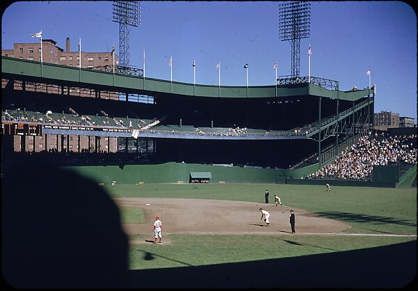 [19 Views of Baseball Game, Giants vs. Phillies, at the Polo Grounds, New York, for Sports Illustrated Article], Walker Evans (American, St. Louis, Missouri 1903–1975 New Haven, Connecticut), Color film transparency