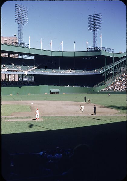 [19 Views of Baseball Game, Giants vs. Phillies, at the Polo Grounds, New York, for Sports Illustrated Article], Walker Evans (American, St. Louis, Missouri 1903–1975 New Haven, Connecticut), Color film transparency
