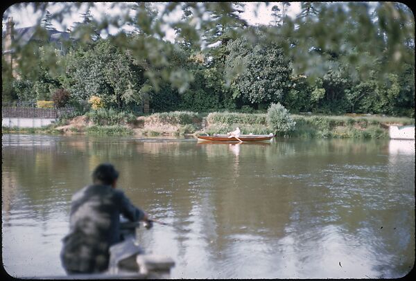 [25 Views of Fishing on the Thames River for Sports Illustrated Article], Walker Evans (American, St. Louis, Missouri 1903–1975 New Haven, Connecticut), Color film transparency
