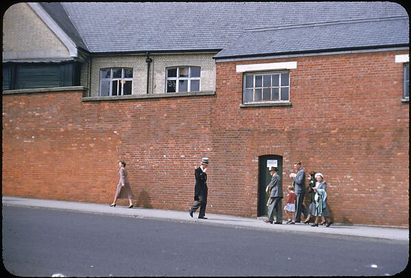 [125 Views of Spectators at Ascot Raceway for Sports Illustrated Article], Walker Evans (American, St. Louis, Missouri 1903–1975 New Haven, Connecticut), Color film transparency