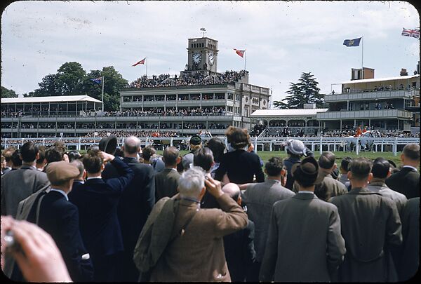 [125 Views of Spectators at Ascot Raceway for Sports Illustrated Article], Walker Evans (American, St. Louis, Missouri 1903–1975 New Haven, Connecticut), Color film transparency
