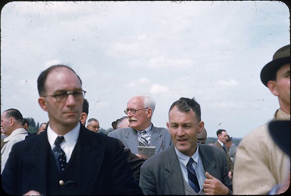 [125 Views of Spectators at Ascot Raceway for Sports Illustrated Article], Walker Evans (American, St. Louis, Missouri 1903–1975 New Haven, Connecticut), Color film transparency