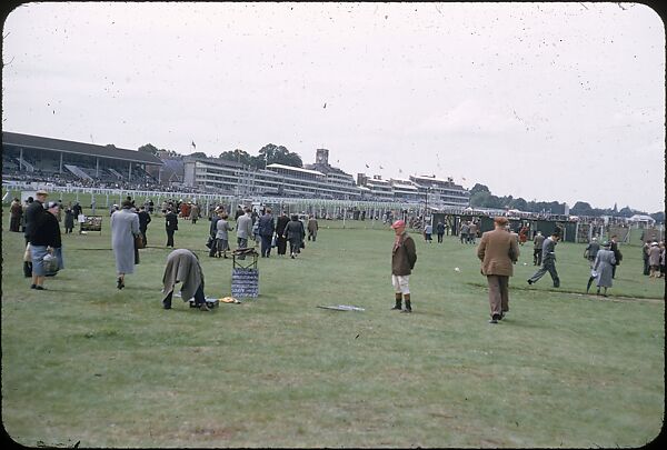 [125 Views of Spectators at Ascot Raceway for Sports Illustrated Article], Walker Evans (American, St. Louis, Missouri 1903–1975 New Haven, Connecticut), Color film transparency