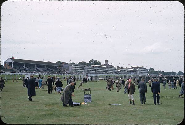 [125 Views of Spectators at Ascot Raceway for Sports Illustrated Article], Walker Evans (American, St. Louis, Missouri 1903–1975 New Haven, Connecticut), Color film transparency
