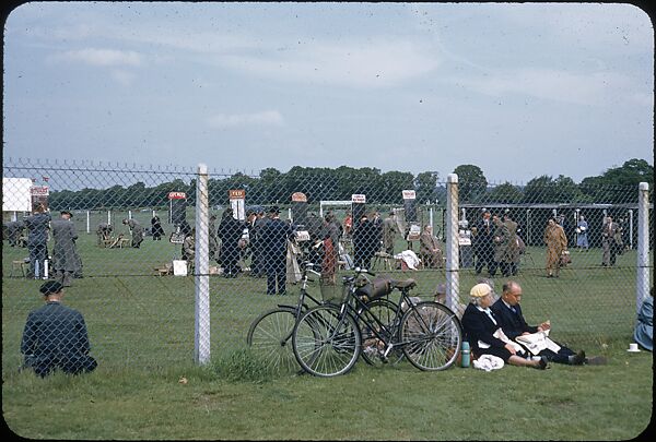 [125 Views of Spectators at Ascot Raceway for Sports Illustrated Article], Walker Evans (American, St. Louis, Missouri 1903–1975 New Haven, Connecticut), Color film transparency