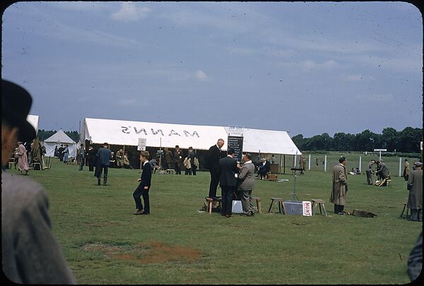 [125 Views of Spectators at Ascot Raceway for Sports Illustrated Article], Walker Evans (American, St. Louis, Missouri 1903–1975 New Haven, Connecticut), Color film transparency
