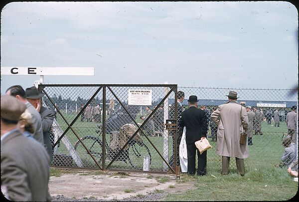 [125 Views of Spectators at Ascot Raceway for Sports Illustrated Article], Walker Evans (American, St. Louis, Missouri 1903–1975 New Haven, Connecticut), Color film transparency