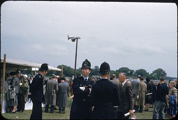 [125 Views of Spectators at Ascot Raceway for Sports Illustrated Article], Walker Evans (American, St. Louis, Missouri 1903–1975 New Haven, Connecticut), Color film transparency