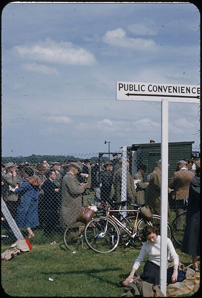 [125 Views of Spectators at Ascot Raceway for Sports Illustrated Article], Walker Evans (American, St. Louis, Missouri 1903–1975 New Haven, Connecticut), Color film transparency