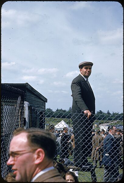 [125 Views of Spectators at Ascot Raceway for Sports Illustrated Article], Walker Evans (American, St. Louis, Missouri 1903–1975 New Haven, Connecticut), Color film transparency