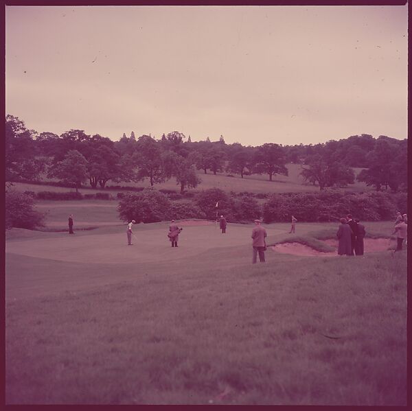 [6 Views of British Golf Course,  for Sports Illustrated], Walker Evans (American, St. Louis, Missouri 1903–1975 New Haven, Connecticut), Color film transparency