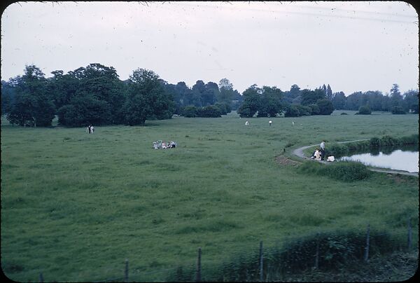 [25 Views of Miscellaneous British Sports, Including Hunting, Punting, and Cricket], Walker Evans (American, St. Louis, Missouri 1903–1975 New Haven, Connecticut), Color film transparency