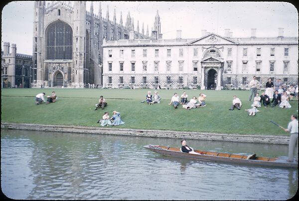 [25 Views of Miscellaneous British Sports, Including Hunting, Punting, and Cricket], Walker Evans (American, St. Louis, Missouri 1903–1975 New Haven, Connecticut), Color film transparency
