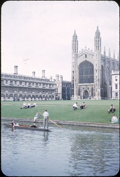 [25 Views of Miscellaneous British Sports, Including Hunting, Punting, and Cricket], Walker Evans (American, St. Louis, Missouri 1903–1975 New Haven, Connecticut), Color film transparency