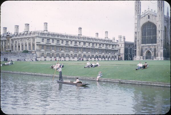 [25 Views of Miscellaneous British Sports, Including Hunting, Punting, and Cricket], Walker Evans (American, St. Louis, Missouri 1903–1975 New Haven, Connecticut), Color film transparency