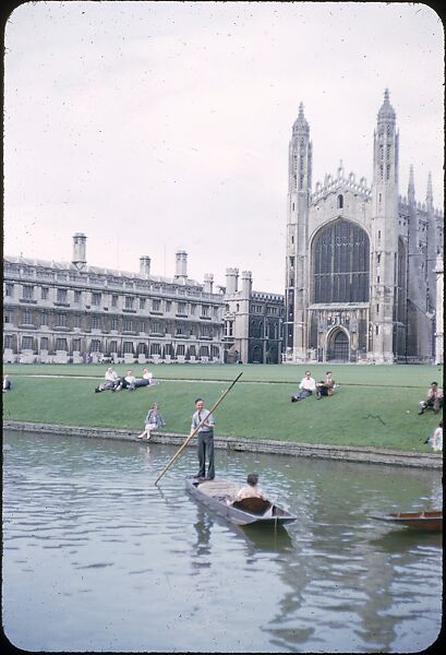 [25 Views of Miscellaneous British Sports, Including Hunting, Punting, and Cricket], Walker Evans (American, St. Louis, Missouri 1903–1975 New Haven, Connecticut), Color film transparency