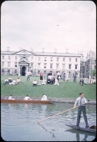 [25 Views of Miscellaneous British Sports, Including Hunting, Punting, and Cricket], Walker Evans (American, St. Louis, Missouri 1903–1975 New Haven, Connecticut), Color film transparency