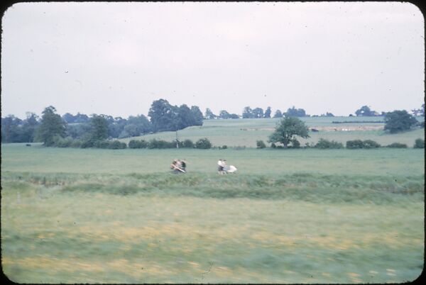 [25 Views of Miscellaneous British Sports, Including Hunting, Punting, and Cricket], Walker Evans (American, St. Louis, Missouri 1903–1975 New Haven, Connecticut), Color film transparency