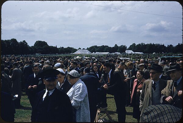 [25 Views of Miscellaneous British Sports, Including Hunting, Punting, and Cricket], Walker Evans (American, St. Louis, Missouri 1903–1975 New Haven, Connecticut), Color film transparency