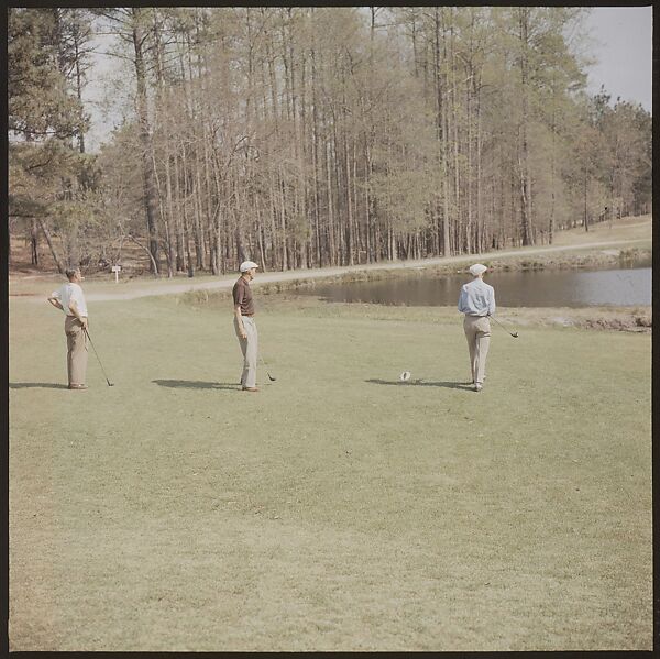 [244 Views of British Golf Courses Including Pinehurst, St. Andrews, Scotland (1956), and Hartsbourne, England (1954) for Sports Illustrated Article, "St. Andrews," July 1, 1957], Walker Evans (American, St. Louis, Missouri 1903–1975 New Haven, Connecticut), Color film transparency