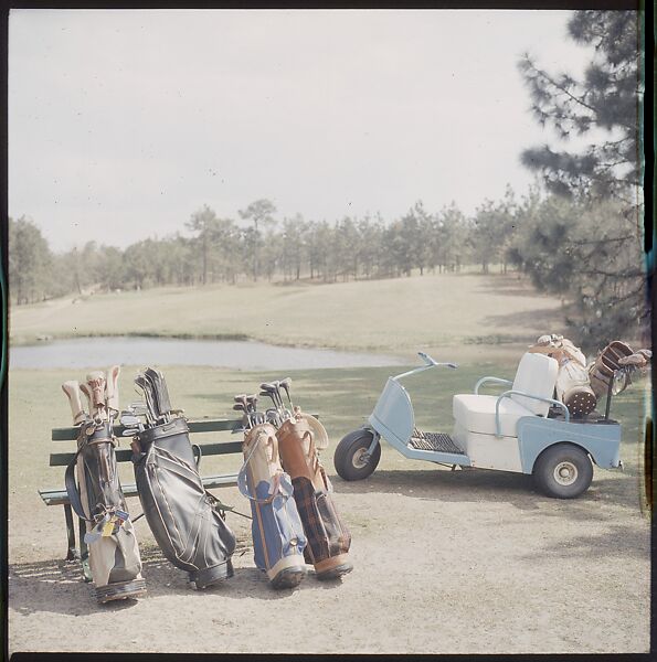 [244 Views of British Golf Courses Including Pinehurst, St. Andrews, Scotland (1956), and Hartsbourne, England (1954) for Sports Illustrated Article, "St. Andrews," July 1, 1957], Walker Evans (American, St. Louis, Missouri 1903–1975 New Haven, Connecticut), Color film transparency