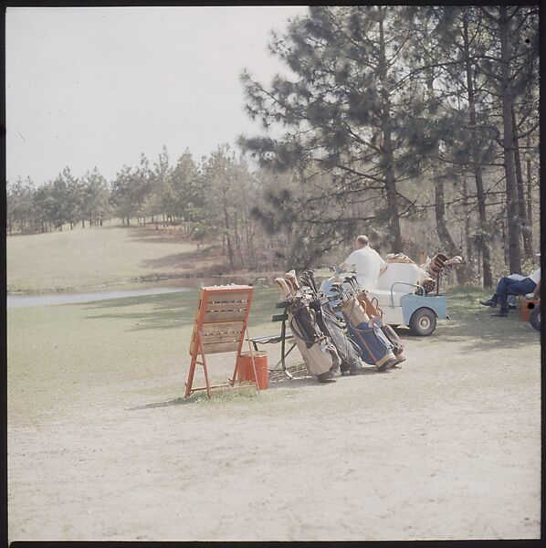 [244 Views of British Golf Courses Including Pinehurst, St. Andrews, Scotland (1956), and Hartsbourne, England (1954) for Sports Illustrated Article, "St. Andrews," July 1, 1957], Walker Evans (American, St. Louis, Missouri 1903–1975 New Haven, Connecticut), Color film transparency
