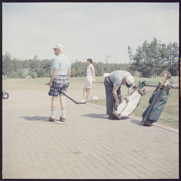 [244 Views of British Golf Courses Including Pinehurst, St. Andrews, Scotland (1956), and Hartsbourne, England (1954) for Sports Illustrated Article, "St. Andrews," July 1, 1957], Walker Evans (American, St. Louis, Missouri 1903–1975 New Haven, Connecticut), Color film transparency