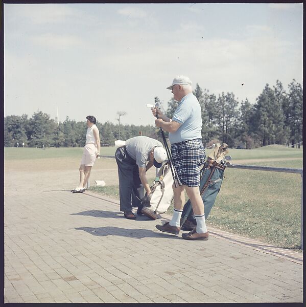 [244 Views of British Golf Courses Including Pinehurst, St. Andrews, Scotland (1956), and Hartsbourne, England (1954) for Sports Illustrated Article, "St. Andrews," July 1, 1957], Walker Evans (American, St. Louis, Missouri 1903–1975 New Haven, Connecticut), Color film transparency