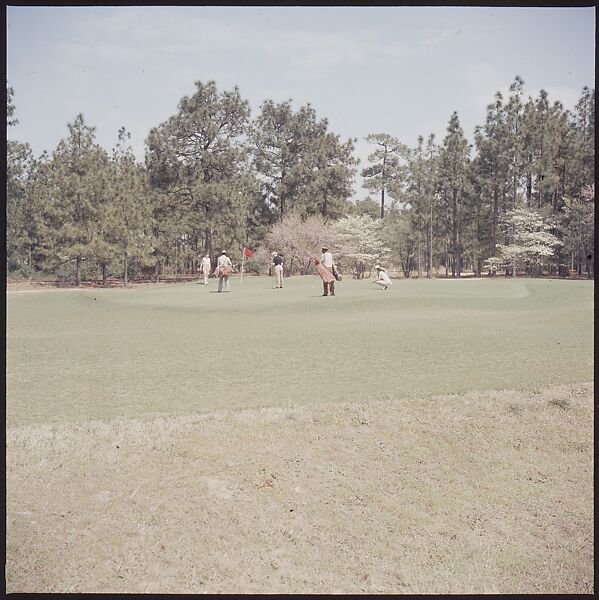 [244 Views of British Golf Courses Including Pinehurst, St. Andrews, Scotland (1956), and Hartsbourne, England (1954) for Sports Illustrated Article, "St. Andrews," July 1, 1957], Walker Evans (American, St. Louis, Missouri 1903–1975 New Haven, Connecticut), Color film transparency