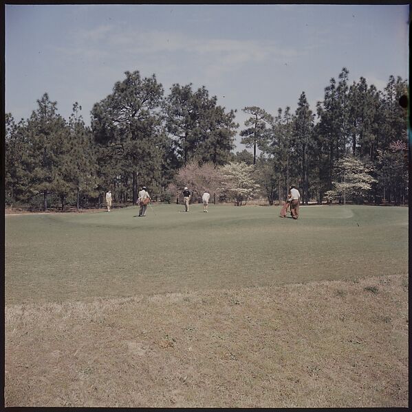 [244 Views of British Golf Courses Including Pinehurst, St. Andrews, Scotland (1956), and Hartsbourne, England (1954) for Sports Illustrated Article, "St. Andrews," July 1, 1957], Walker Evans (American, St. Louis, Missouri 1903–1975 New Haven, Connecticut), Color film transparency