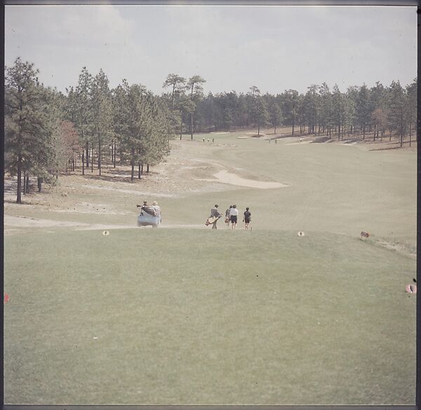 [244 Views of British Golf Courses Including Pinehurst, St. Andrews, Scotland (1956), and Hartsbourne, England (1954) for Sports Illustrated Article, "St. Andrews," July 1, 1957], Walker Evans (American, St. Louis, Missouri 1903–1975 New Haven, Connecticut), Color film transparency