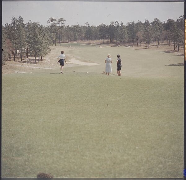 [244 Views of British Golf Courses Including Pinehurst, St. Andrews, Scotland (1956), and Hartsbourne, England (1954) for Sports Illustrated Article, "St. Andrews," July 1, 1957], Walker Evans (American, St. Louis, Missouri 1903–1975 New Haven, Connecticut), Color film transparency