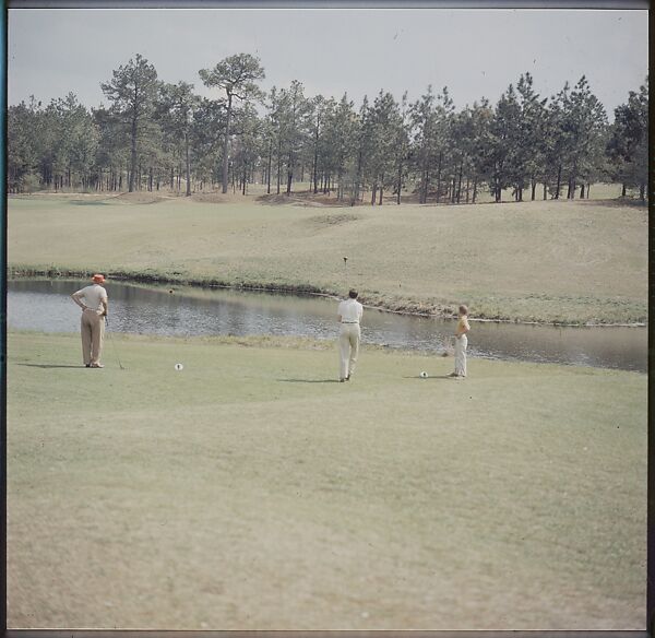 [244 Views of British Golf Courses Including Pinehurst, St. Andrews, Scotland (1956), and Hartsbourne, England (1954) for Sports Illustrated Article, "St. Andrews," July 1, 1957], Walker Evans (American, St. Louis, Missouri 1903–1975 New Haven, Connecticut), Color film transparency