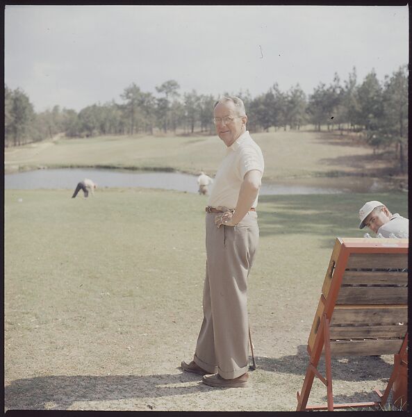 [244 Views of British Golf Courses Including Pinehurst, St. Andrews, Scotland (1956), and Hartsbourne, England (1954) for Sports Illustrated Article, "St. Andrews," July 1, 1957], Walker Evans (American, St. Louis, Missouri 1903–1975 New Haven, Connecticut), Color film transparency