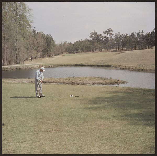 [244 Views of British Golf Courses Including Pinehurst, St. Andrews, Scotland (1956), and Hartsbourne, England (1954) for Sports Illustrated Article, "St. Andrews," July 1, 1957], Walker Evans (American, St. Louis, Missouri 1903–1975 New Haven, Connecticut), Color film transparency