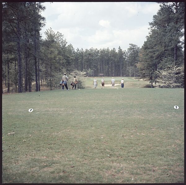 [244 Views of British Golf Courses Including Pinehurst, St. Andrews, Scotland (1956), and Hartsbourne, England (1954) for Sports Illustrated Article, "St. Andrews," July 1, 1957], Walker Evans (American, St. Louis, Missouri 1903–1975 New Haven, Connecticut), Color film transparency