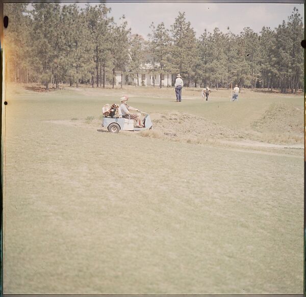 [244 Views of British Golf Courses Including Pinehurst, St. Andrews, Scotland (1956), and Hartsbourne, England (1954) for Sports Illustrated Article, "St. Andrews," July 1, 1957], Walker Evans (American, St. Louis, Missouri 1903–1975 New Haven, Connecticut), Color film transparency