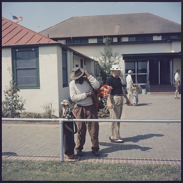 [244 Views of British Golf Courses Including Pinehurst, St. Andrews, Scotland (1956), and Hartsbourne, England (1954) for Sports Illustrated Article, "St. Andrews," July 1, 1957], Walker Evans (American, St. Louis, Missouri 1903–1975 New Haven, Connecticut), Color film transparency