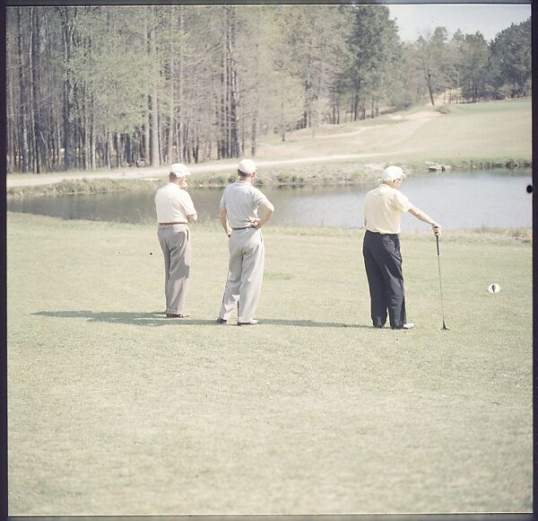 [244 Views of British Golf Courses Including Pinehurst, St. Andrews, Scotland (1956), and Hartsbourne, England (1954) for Sports Illustrated Article, "St. Andrews," July 1, 1957], Walker Evans (American, St. Louis, Missouri 1903–1975 New Haven, Connecticut), Color film transparency